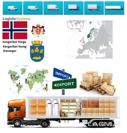 Автотранспортні вантажні перевезення з Ставангера в Ставангер разом з Logistic Systems