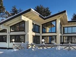 Construction of Scandinavian wooden houses on a turnkey basis!