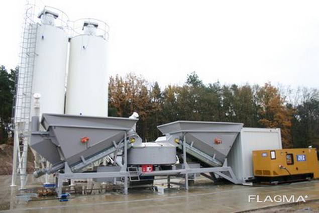 Mobile concrete plant Sumab F-2200 (60-80 m3/hour) Sweden