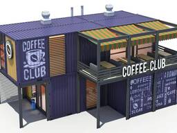 Shipping Container Coffee Shop