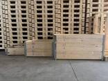Wooden pallets, pallet collars - фото 1